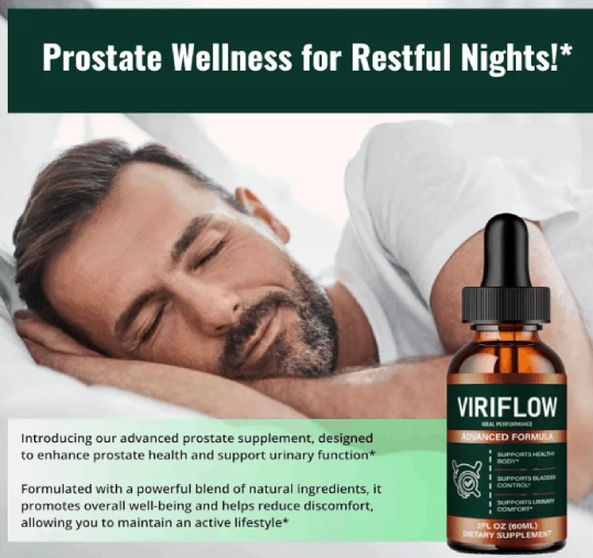 What is ViriFlow natural prostate support formula for men